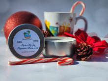 Load image into Gallery viewer, Peppermint Mocha Latte Holiday Candle 8 oz. Tin
