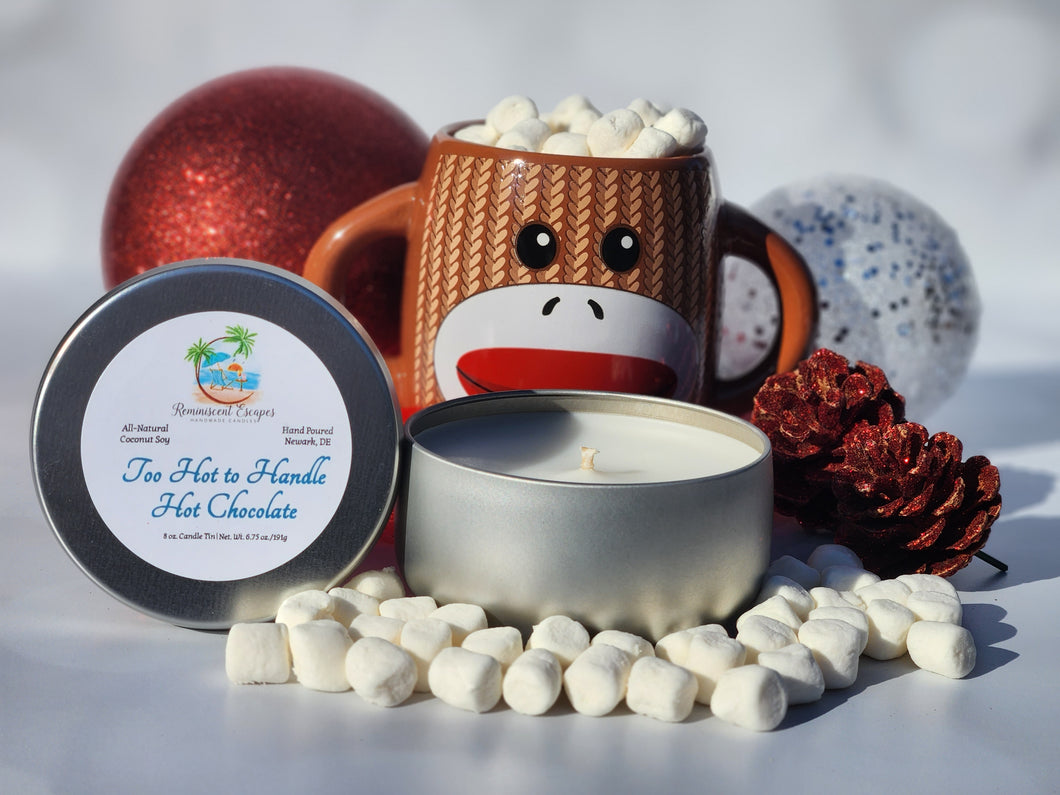 Hot Chocolate Holiday Candle 8 oz. Tin