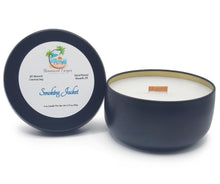 Load image into Gallery viewer, Smoking Jacket Candle 8 oz. Tin
