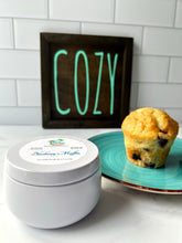 Load image into Gallery viewer, Blueberry Muffin Candle 8 oz. Tin
