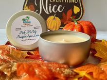 Load image into Gallery viewer, Pumpkin Spice Latte Candle 8 oz. Tin
